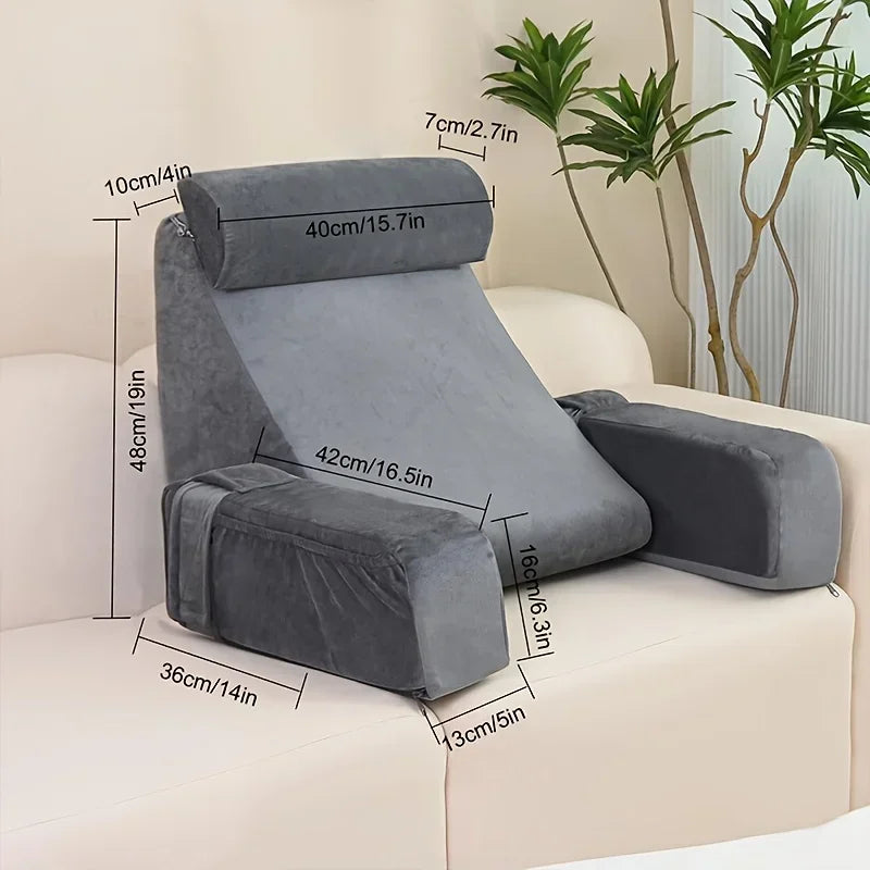 CozyCloud™ Reading Pillow