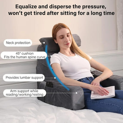 CozyCloud™ Reading Pillow